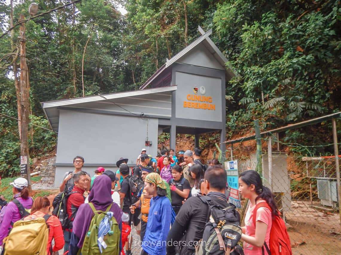 Trailhead of Gunung Berembun, Malaysia - RooWanders