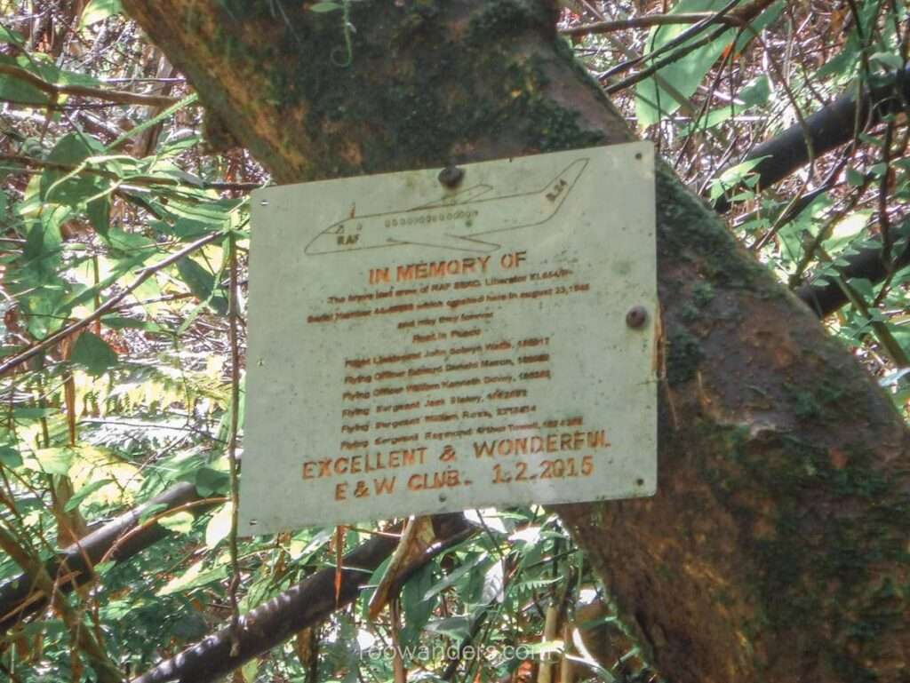 Crash Site, Gunung Berembun, Malaysia - RooWanders