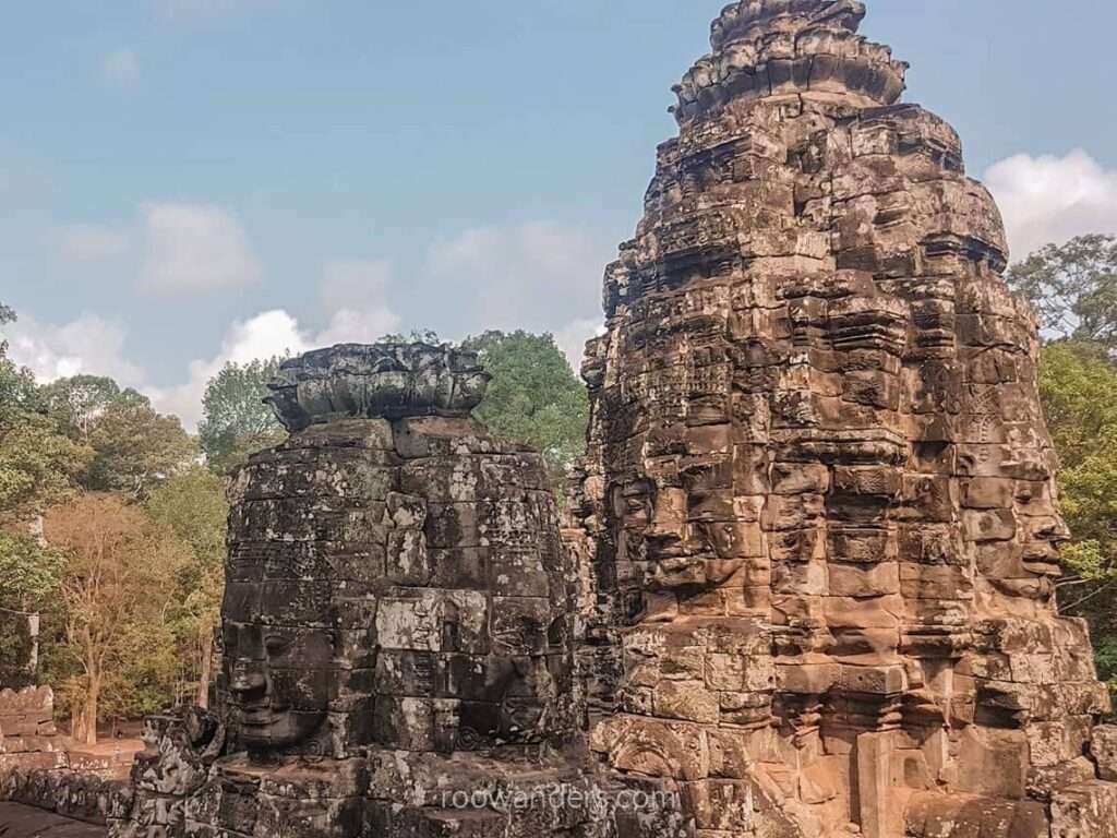 Smiley faces of Bayon, Cambodia - RooWanders