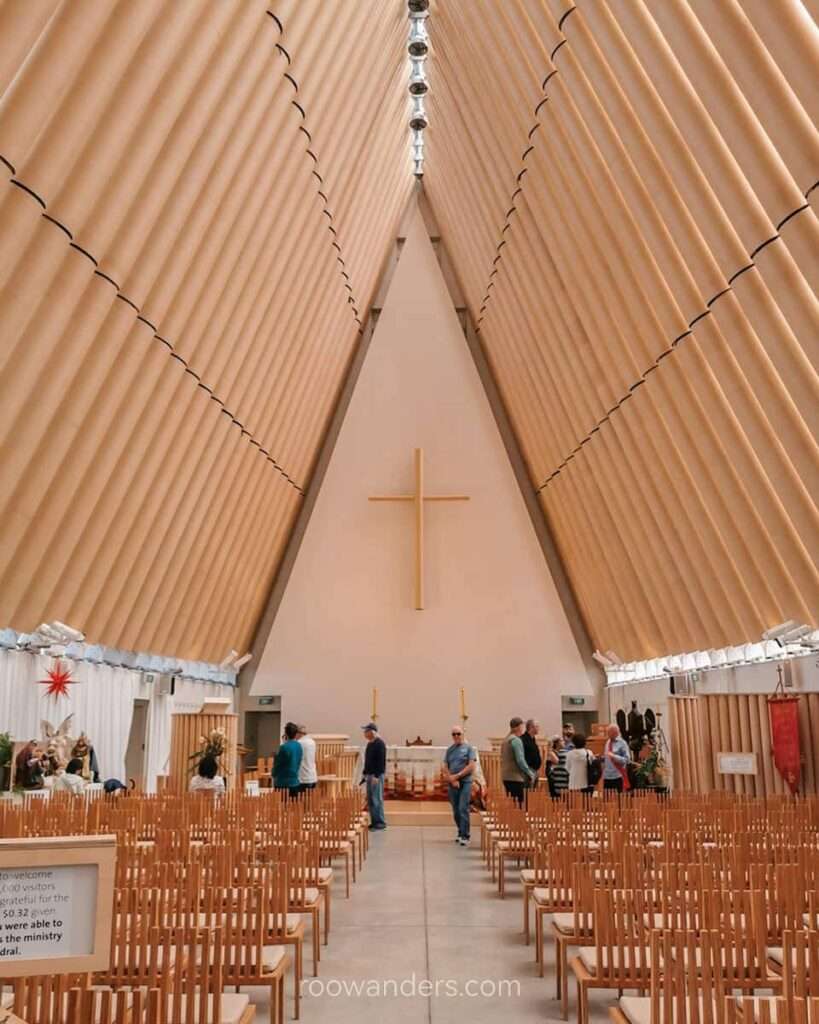 Cardboard Church, Christchurch, New Zealand - RooWanders