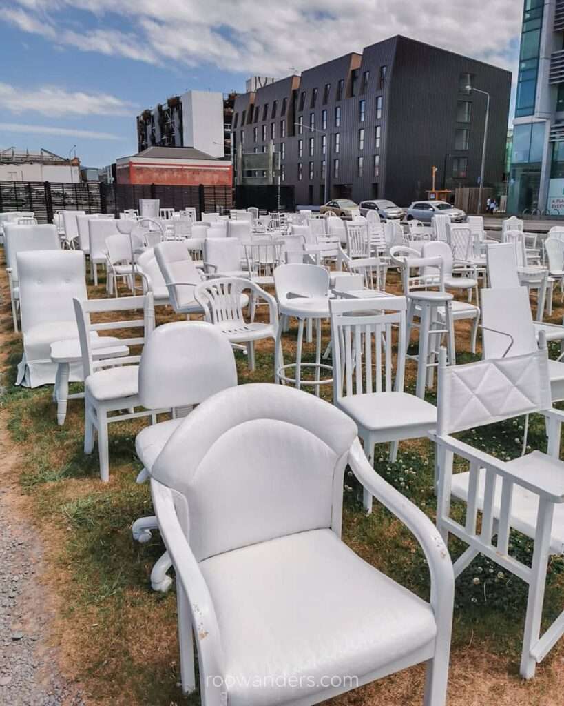 White Chairs, Christchurch, New Zealand - RooWanders