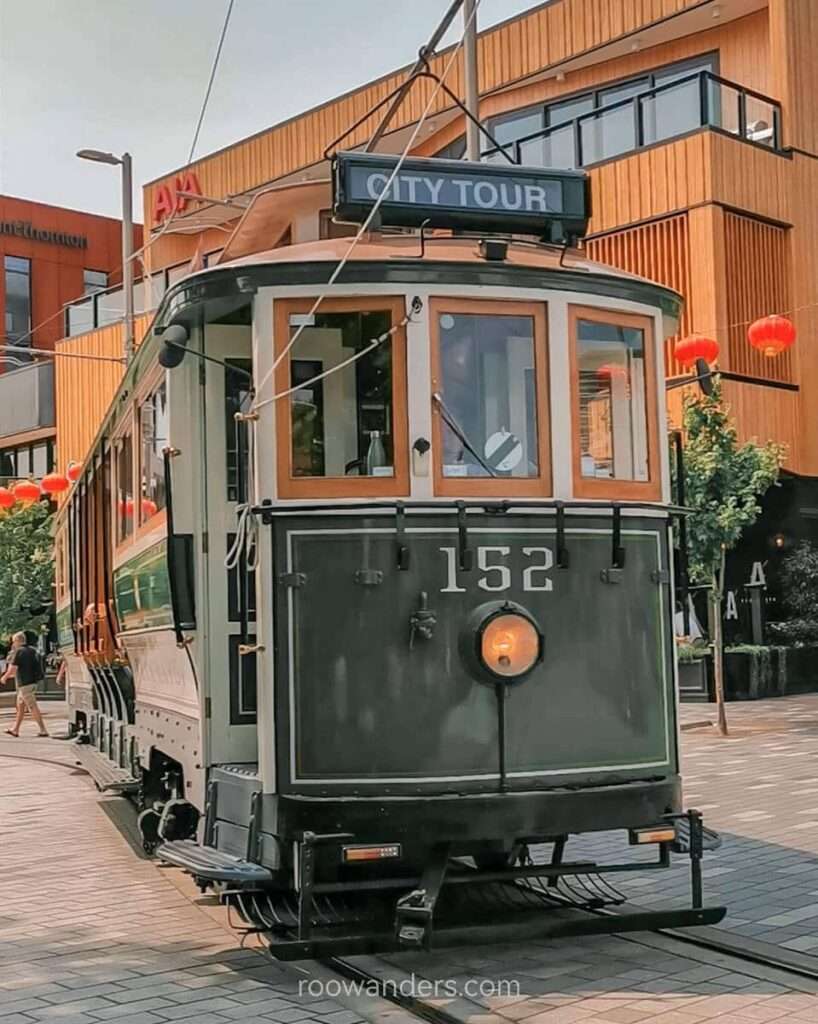 Tram, Christchurch, New Zealand - RooWanders