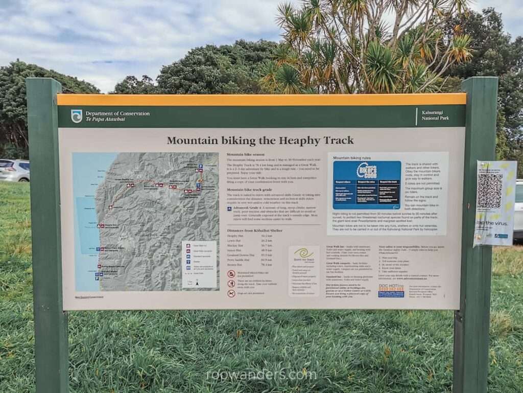 Heaphy Track Map, Great Walk, New Zealand - RooWanders
