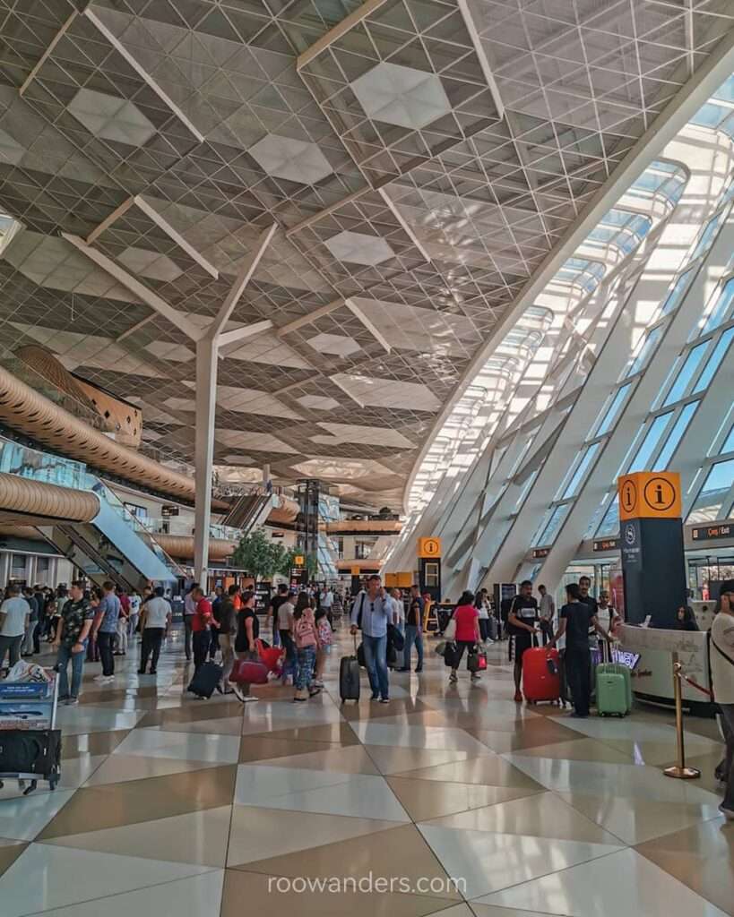 Heydar Aliyev International Airport, Baku, Azerbaijan - RooWanders
