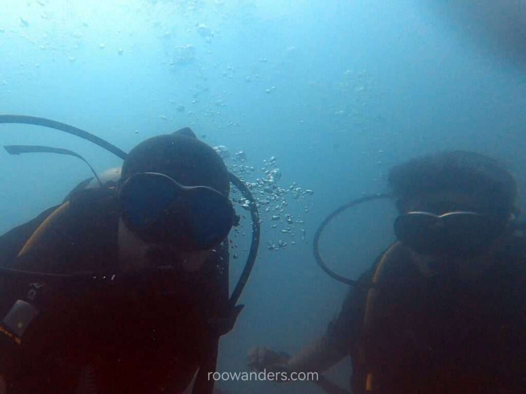 Murky water, Miri Scuba Dive, Malaysia - RooWanders