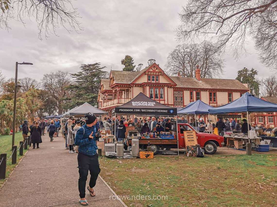 Christchurch Farmer's Market, New Zealand - RooWanders