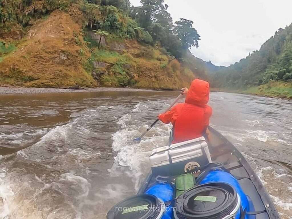 Crazy Rapids, Whanganui River, Great Walk, New Zealand - RooWanders