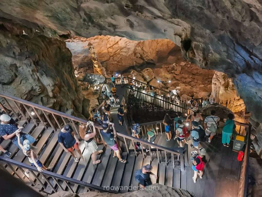 Phong Nha Paradise Cave Stairs - RooWanders