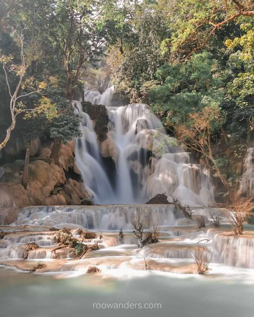 Luang Prabang Kuang Si Falls, Laos - RooWanders