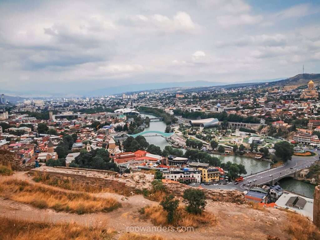 Tbilisi View from Narikala, Georgia - RooWanders