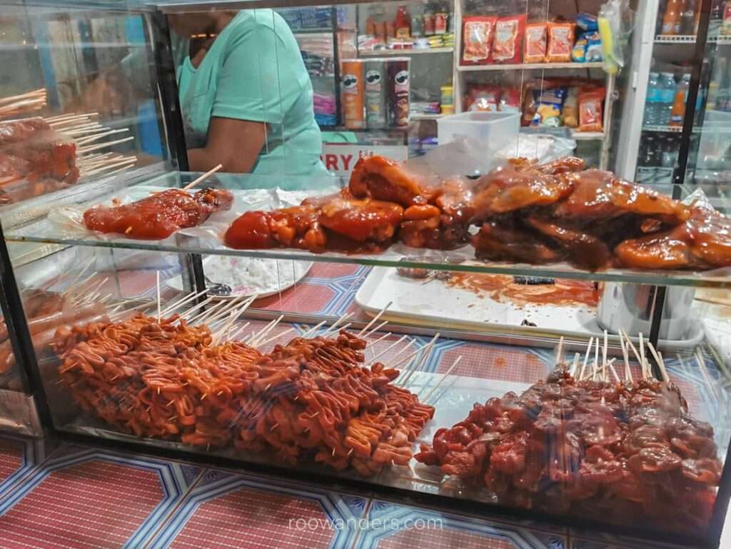Cebu Moalboal Food BBQ, Philippines - RooWanders