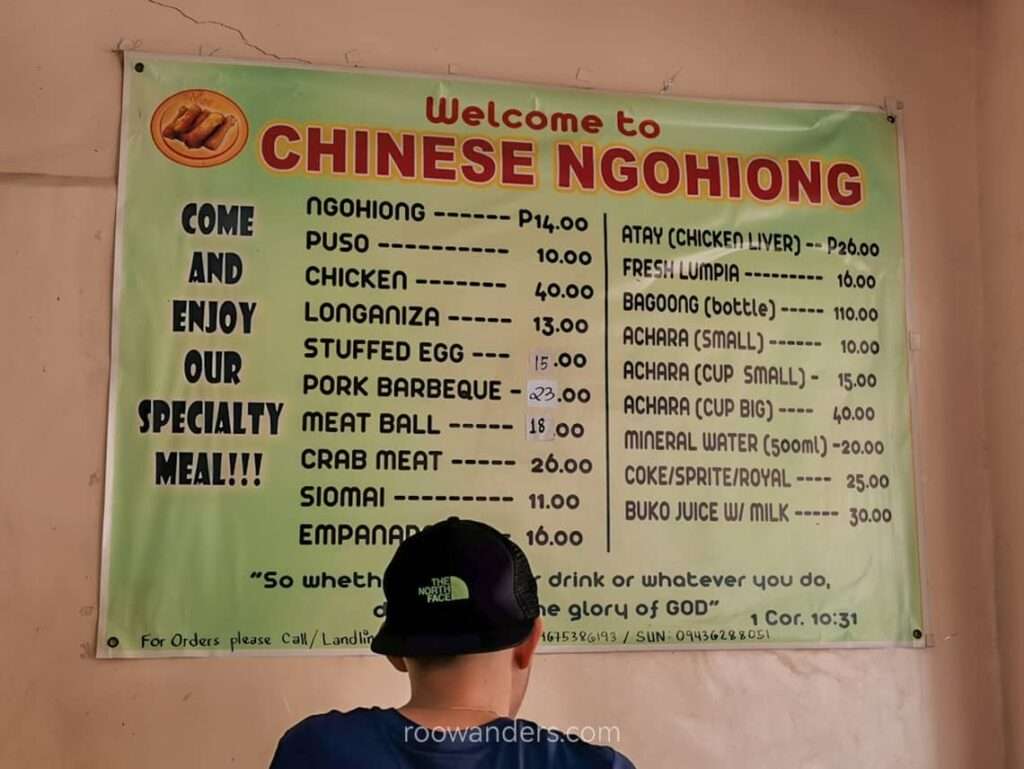 Cebu City Food Ngohiong, Philippines - RooWanders