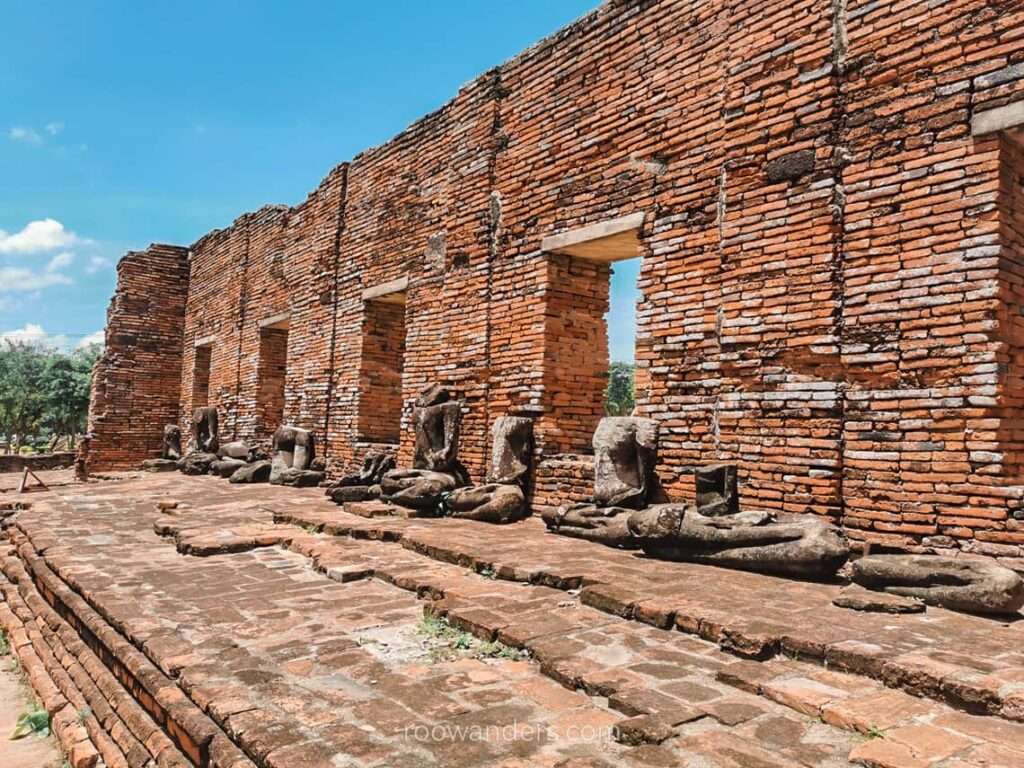 Ayutthaya Wat Phra Si Sanphet, Remains of a temple, Thailand - RooWanders