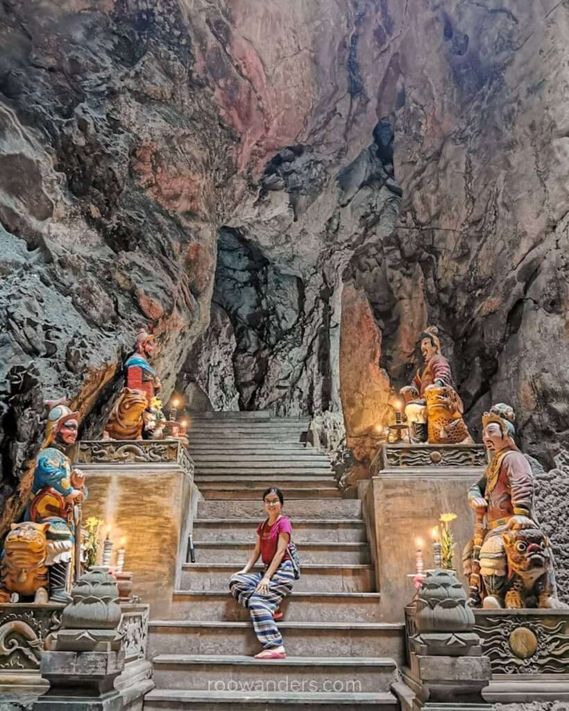 Marble Mountains, Huyen Khong Cave Guards, Vietnam - RooWanders