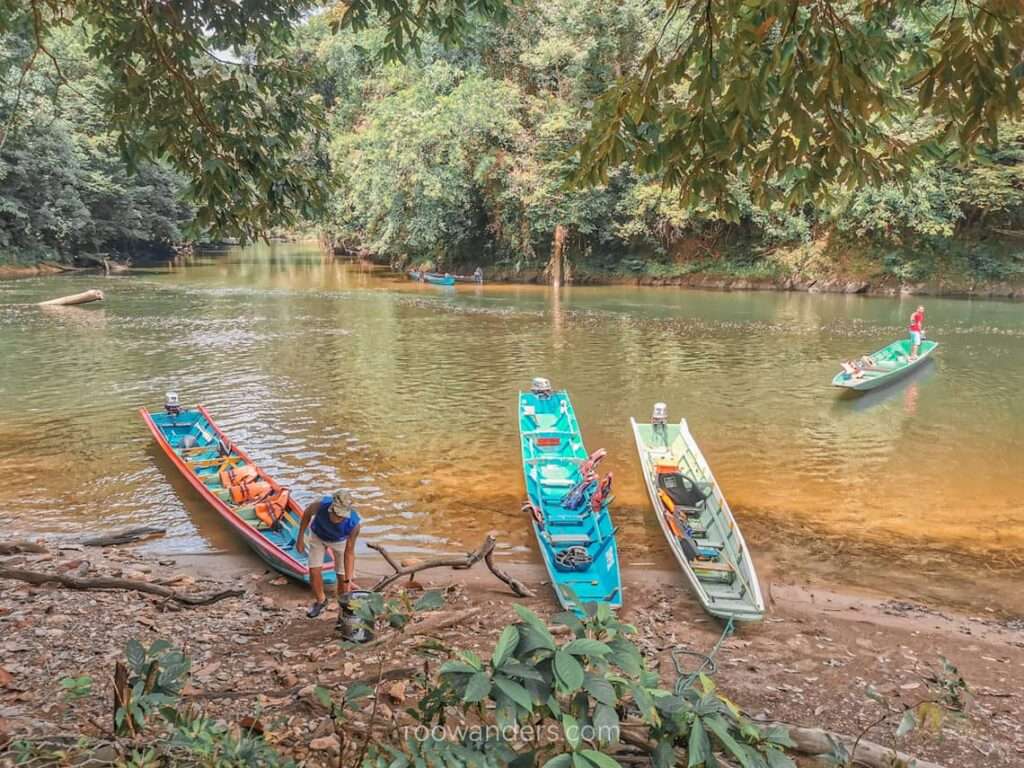 Brunei Ulu Temburong Long Boat - RooWanders