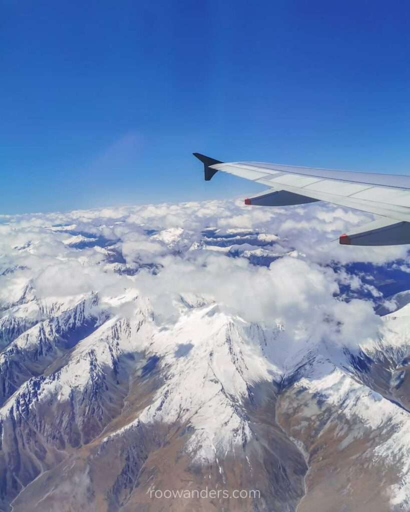 Fly into Queenstown Southern Alps, New Zealand - RooWanders 